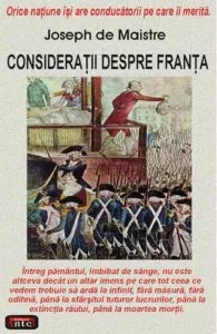 Consideratii despre Franta de Joseph De Maistre