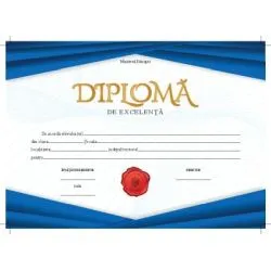 Diploma de excelenta (DZC01) de Diploma Scolara