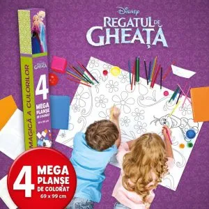 Disney. Regatul De Gheata. Lumea Magica A Culorilor