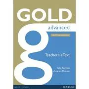 Gold Advanced Teacher's eText de Amanda Thomas Burgess