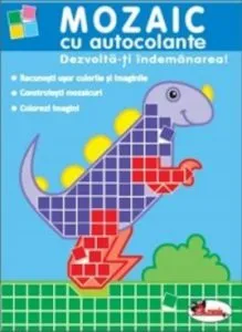 Mozaic cu autocolante - Dezvolta-ti indemanarea!