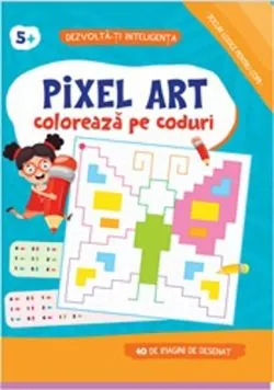 Pixel art - coloreaza pe coduri de Anonim
