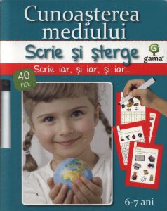 Scrie si sterge - Cunoasterea mediului 6-7 ani