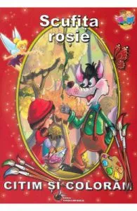 Scufita rosie de Citim si coloram