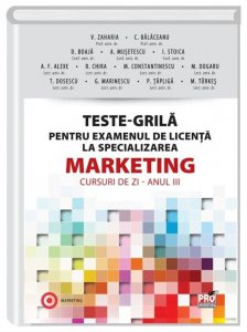 Teste grila pentru examenul de licenta la specializarea marketing