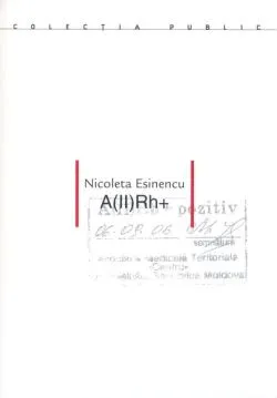 A(II)Rh  Carte de artist de Nicoleta Esinencu