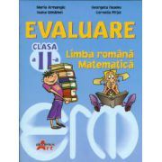 Evaluare pentru clasa a 2-a limba romana si matematica