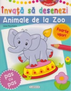 Invata sa desenezi animale de la zoo