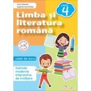Limba si literatura romana. Clasa a 4-a. Caiet de lucru. Lecturi, exercitii de comunicare, de vocabular, notiuni teoretice de Arina Damian