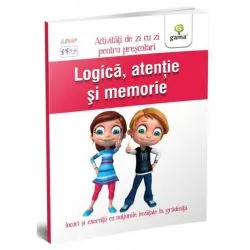 Logică, atenție și memorie, 5-6 ani. Activități de zi cu zi