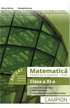 Matematica. Probleme si exercitii. Teste - Clasa 11 de Georgeta Burtea