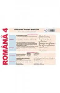 Plansa Romana 4. Limba romana: Sintaxa 2 de sintaxa frazei