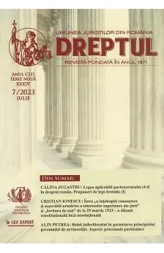 Revista Dreptul Nr.7/2023