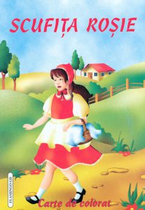 Scufita Rosie - carte de colorat