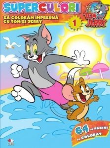 Superculori. Sa coloram impreuna cu Tom si Jerry, Vol. 1