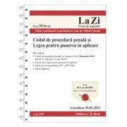 Codul de procedura penala si Legea pentru punerea in aplicare. Cod 749. Actualizat la 20. 01. 2022 de Mihail Udroiu