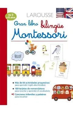 Gran libro bilingue Montessori de Lydie Barusseau