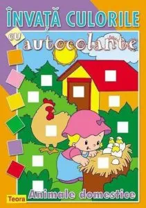 Invata culorile - animale domestice