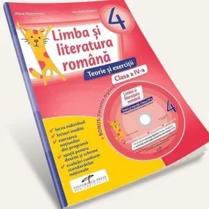 Limba si literatura romana. Teorie si exercitii. Clasa a IV-a + Manual digital de Iliana Dumitrescu
