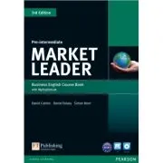 Market Leader 3rd Edition Pre-Intermediate Coursebook (with DVD-ROM incl. Class Audio) & MyLab de David Cotton