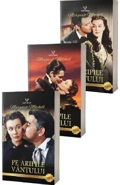 Pachet 3 volume: Pe aripile vantului de Margaret Mitchell