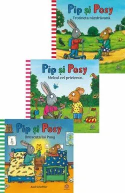 Pachet Pip si Posy - Seria 1 de Axel Scheffler