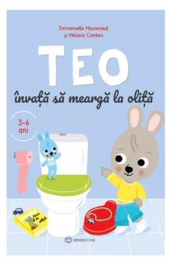 Teo învață să meargă la oliță