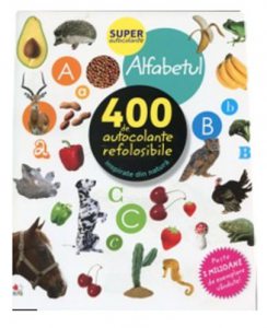 Alfabetul - 400 de autocolante refolosibile