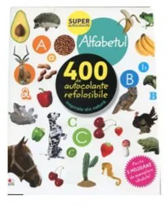 Alfabetul - 400 de autocolante refolosibile