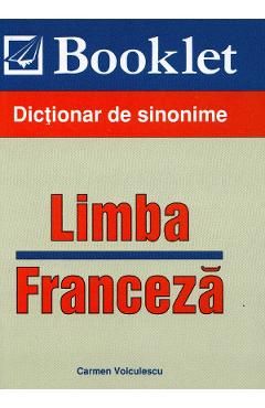 Dictionar de sinonime. Limba franceza