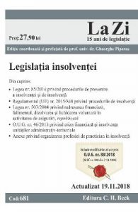 Legislatia insolventei act. 19.11.2018