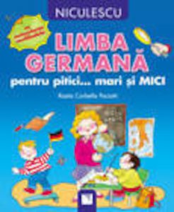 Limba germana pentru pitici... mari si MICI: cu autocolante reutilizabile