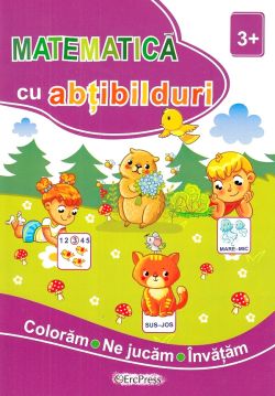 Matematica cu abtibilduri3 ani