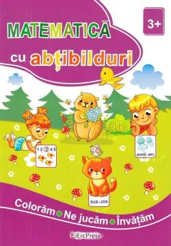 Matematica cu abtibilduri3 ani