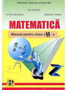 Matematica. Manual pentru clasa a VI-a