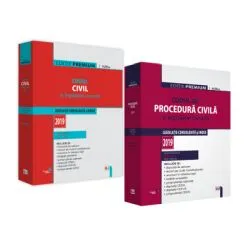 Pachet Codul civil si Codul de procedura civila. Editie PREMIUM 2019 de Dan Lupascu