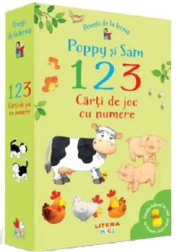 Poppy si Sam. 1, 2, 3. Carti de joc cu numere