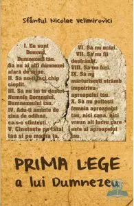 Prima lege a lui Dumnezeu de Sfantul Nicolae Velimirovici