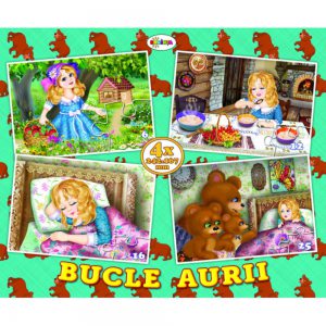 Puzzle - bucle aurii (4 imagini - 59 de piese)