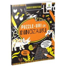 Puzzle-uri cu dinozauri. Brain Booster