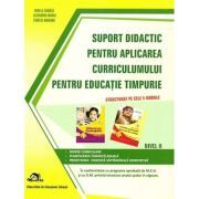 Suport didactic pentru aplicarea curriculumului pentru educatia timpurie. Nivel 2