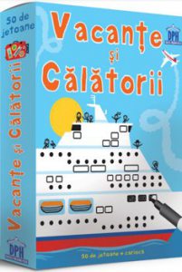 Vacante si calatorii - deseneaza si sterge - 50 de jetoane