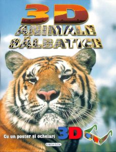 3D - Animale salbatice (poster+ochelari)