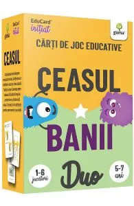Ceasul. Banii. Carti de joc educative