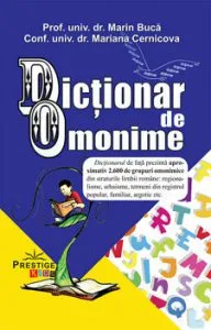 Dictionar de omonime de Mariana Cernicova