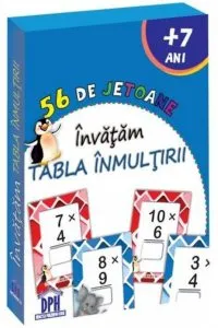 Invatam tabla inmultirii - 56 de jetoane