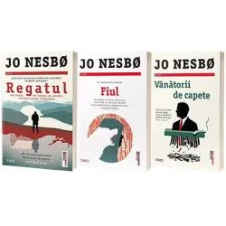 Pachet de 3 carti, Regatul, Fiul si Vanatorii de capete de Jo Nesbo
