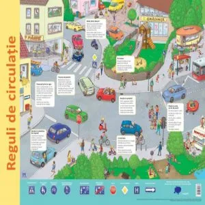 Plansa reguli de circulatie de Nelson Verlag