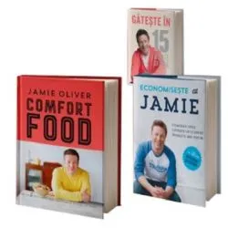 Set de 3 carti de Jamie Oliver