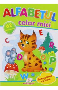 Alfabetul celor mici. 62 autocolante